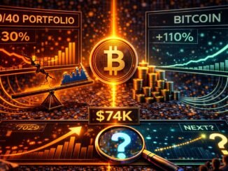 The 60/40 Portfolio Is Failing Again – Bitcoin May Be The Unlikely Fix