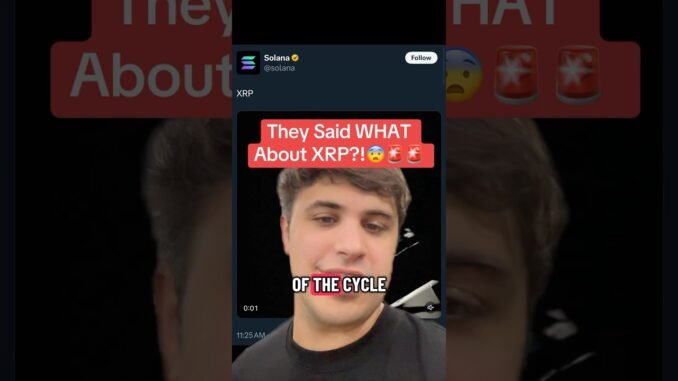 They Said WHAT About XRP?!😨🚨