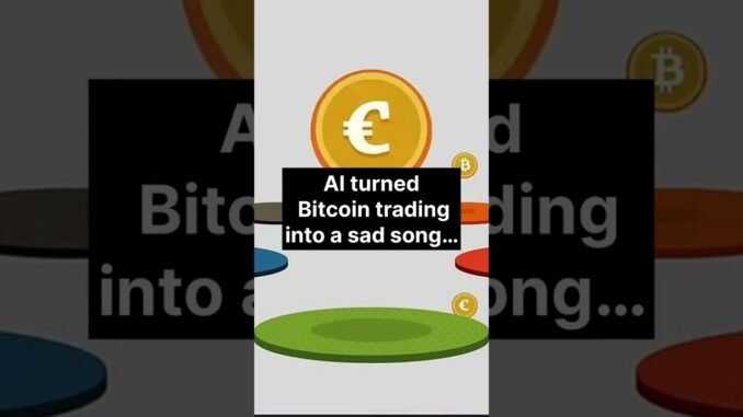 This AI Bitcoin Song Hits Too Hard 💔 #Shorts #Bitcoin #Crypto #AIMusic #Viral #Trading #BTC