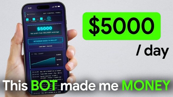 This AI Bot Made Me Money with Solana Arbitrage… (I Didn’t Trade)