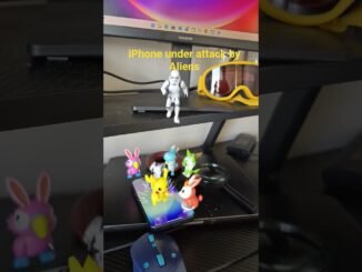 Tiny Toys Steal My Phone 😳📱 (10 sec chaos!) Grok AI