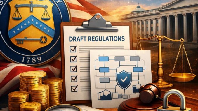 US Treasury Rolls Out Draft Rule To Implement GENIUS Act GENIUS Act