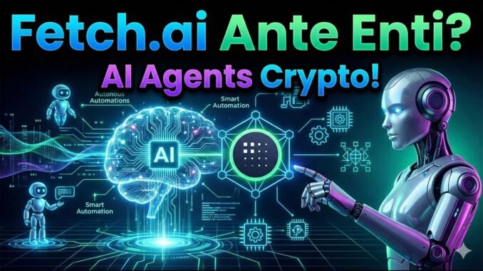 What is FET Coin? | Fetch.AI AI Crypto Explained in Telugu | Crypto Basics