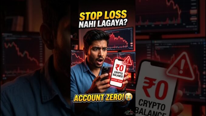 Why Beginners Lose Everything in Crypto Trading 📉 #crypto #stockmarket #tradingtips #bitcoin #trade