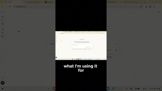 Why Claude is my favorite AI for beginners  #aiforwomen #claude #ailiteracy #mentalload