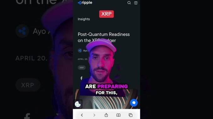 Why Ripple Is Ahead of Every Other Crypto #XRP #Security