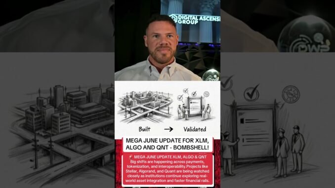🚨 XLM, ALGO, QNT  something bigger is building. #XLM #ALGO #QNT #CryptoNews #Web3 #DigitalAssets