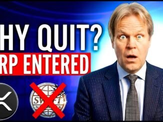 XRP NEWS TODAY: Why Did Swift Exec QUIT When XRP Entered?