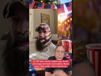 XRP alert: Web3 wallets only. Avoid exchanges and basic cold wallets#xrp #news #web3 #xrpnews