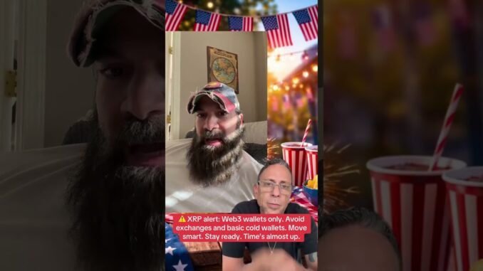 XRP alert: Web3 wallets only. Avoid exchanges and basic cold wallets#xrp #news #web3 #xrpnews