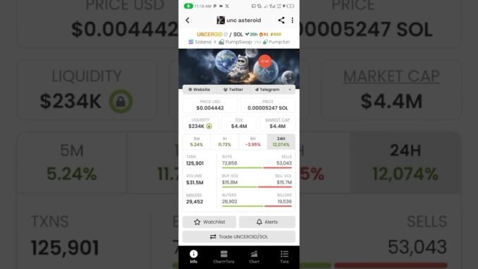 Yadda ake duba Holders na project akan Dexscreener