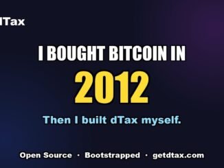 dTax: AI Crypto Tax Tool Built by a 2012 Bitcoin Holder | Product Hunt Launch
