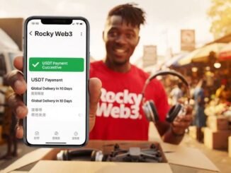 rocky web3的货物到非州也只需要十天，USDT购物与批发越来越方便