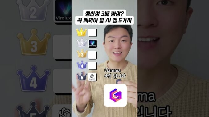 아무도 안 알려주는 ai 앱 5가지 추천 #proactorai #chatgpt #Grammarly #ai